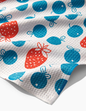 Geometry - Tea Towel Star Spangled Berries