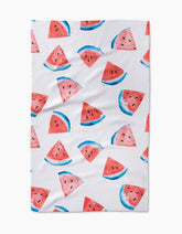 Geometry - Tea Towel Sweet Slice of July Watermelon