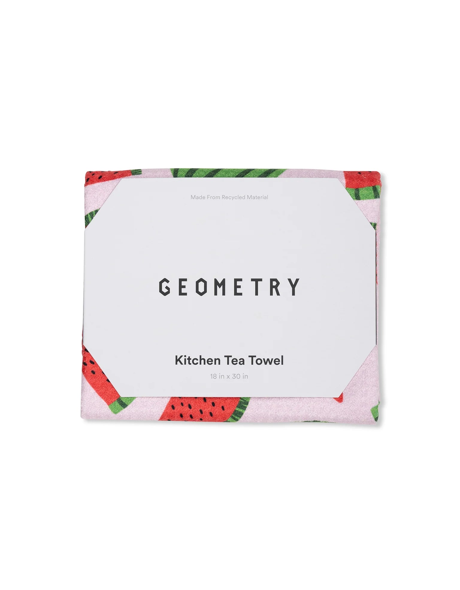 Geometry - Tea Towel Sweet Watermelon