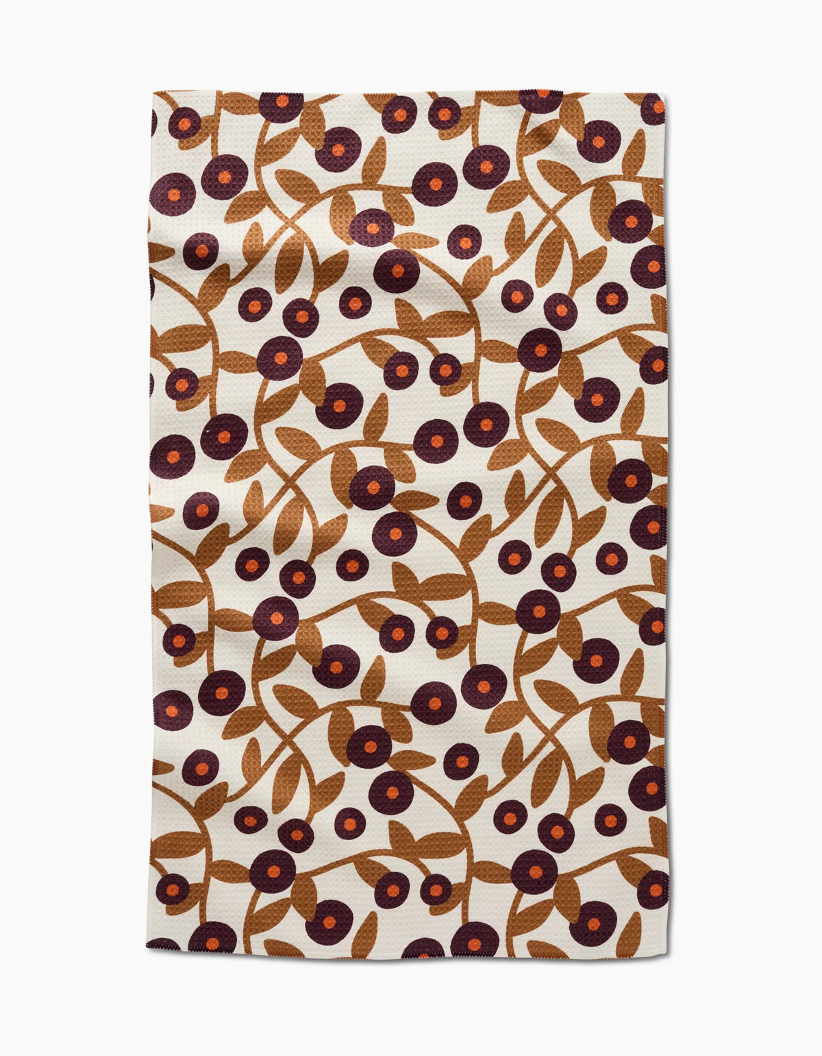 Geometry - Tea Towel Swirling Vines