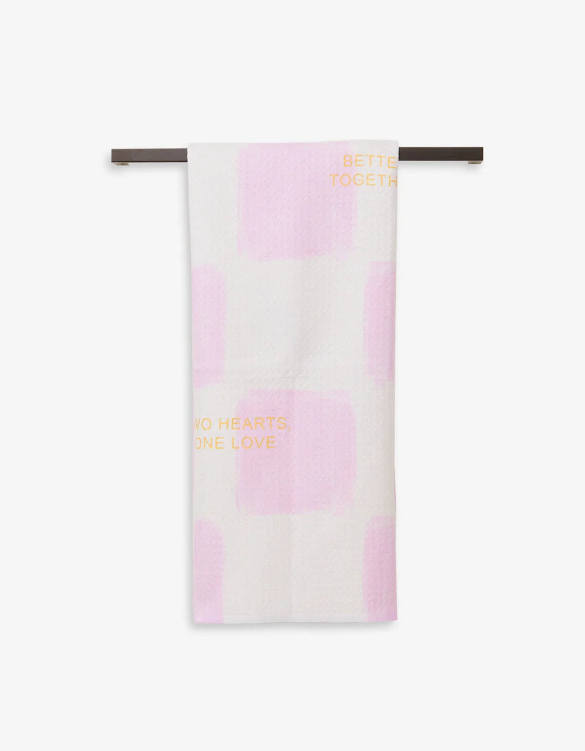 Geometry - Tea Towel You and I