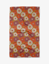 Geometry - Tea Towel Zinnia Forever