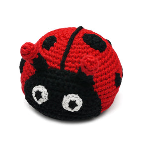 Dogo Pet -  Crochet Ladybug Toy