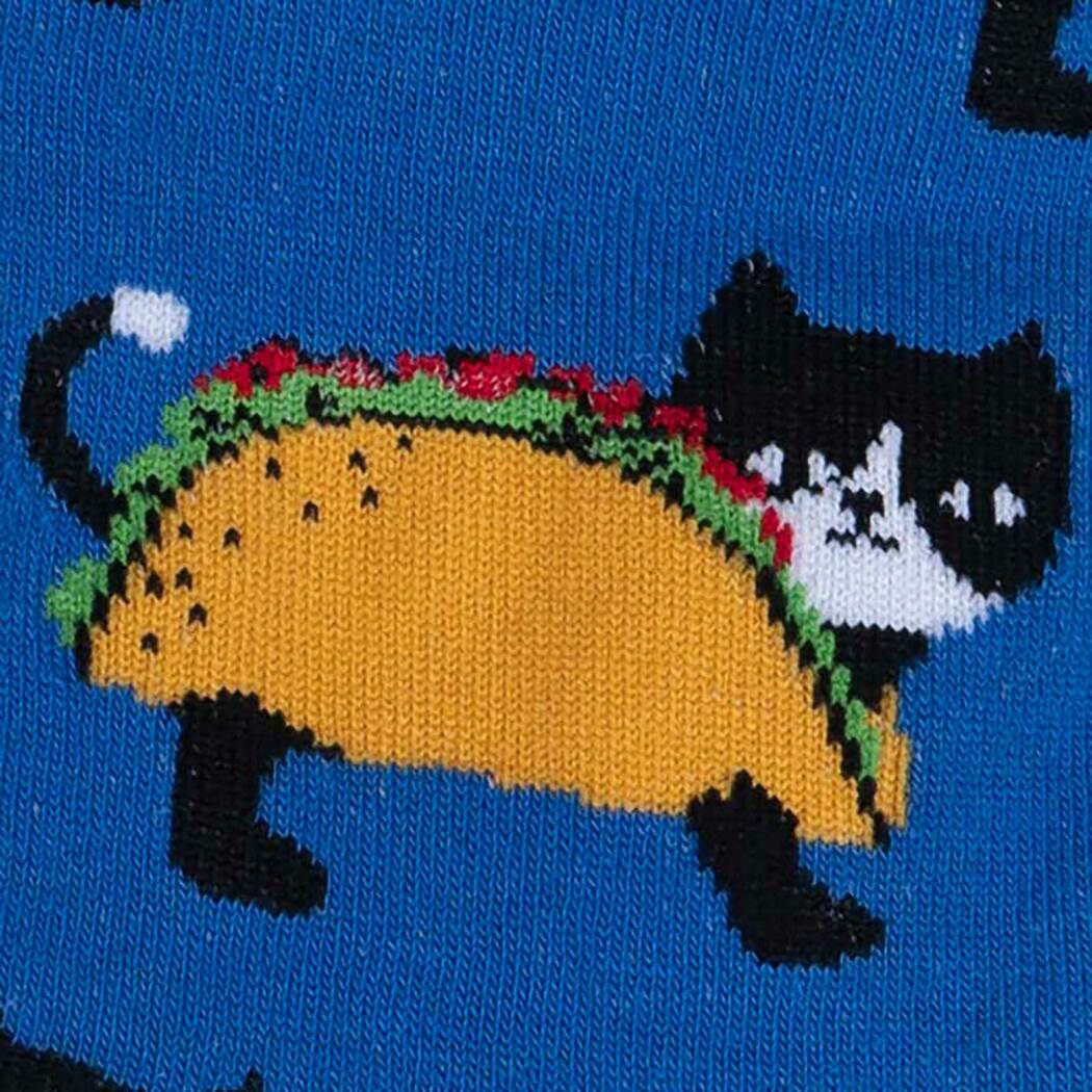 Sock It To Me - Let's Taco 'bout Cats Crew Socks