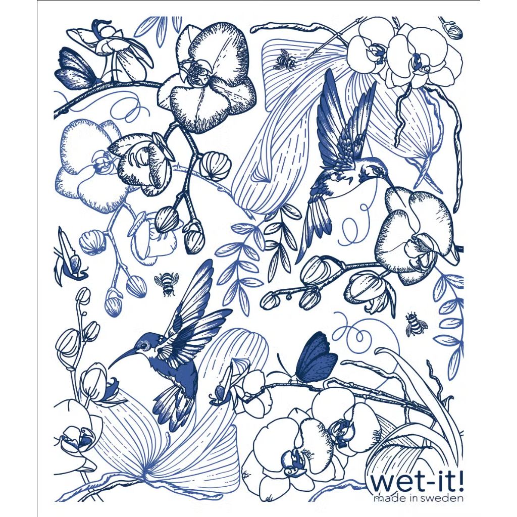 Wet-it! Orchid Garden Swedish Cloth