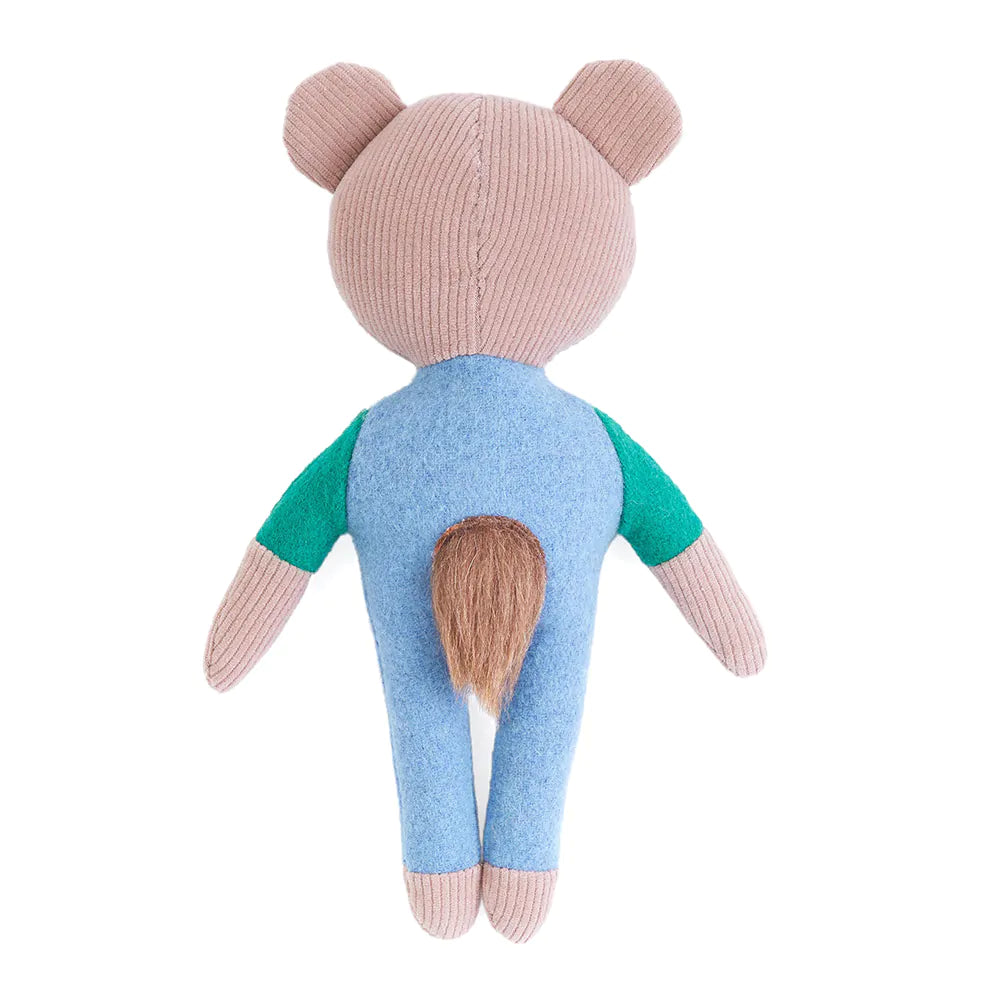 ZippyPaws - ecoZippy Felt Friends – Benjamin the Bear