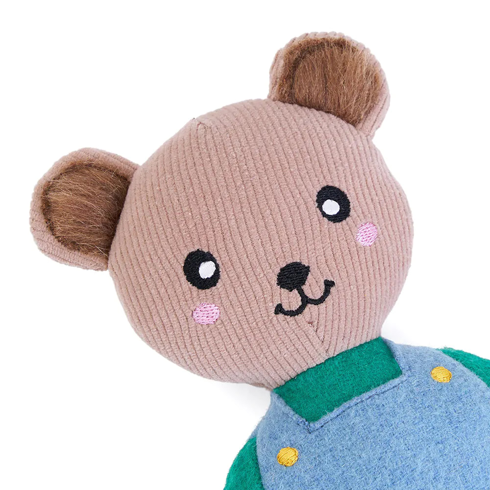 ZippyPaws - ecoZippy Felt Friends – Benjamin the Bear