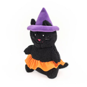 ZippyPaws - Halloween Cheeky Chumz Witch Cat