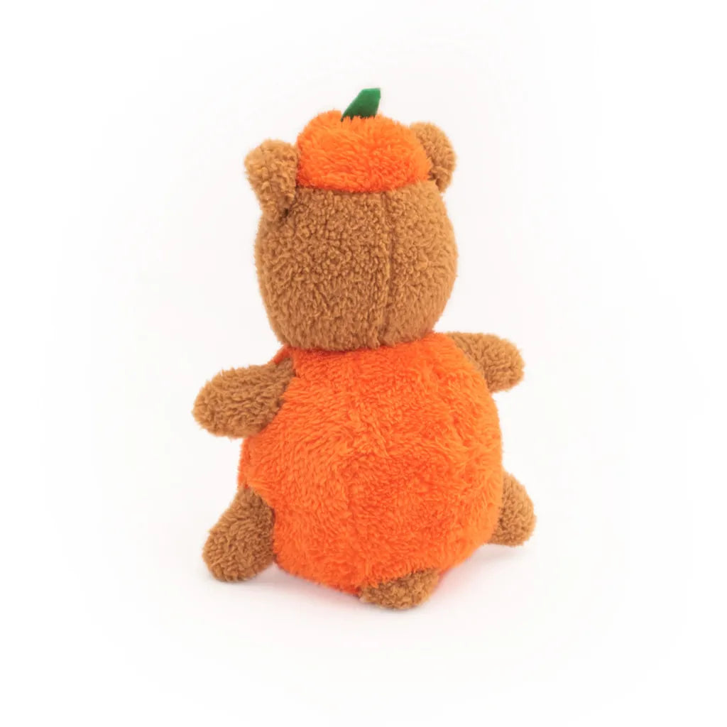 ZippyPaws - Halloween Cheeky Chumz Pumpkin Bear