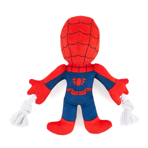 ZippyPaws - Marvel Rope Plush-Spider Man