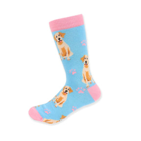 Selini New York - Women's Golden Retriever Dog Socks