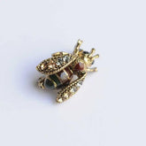 La Jungle des Gemmes Bee Brooch