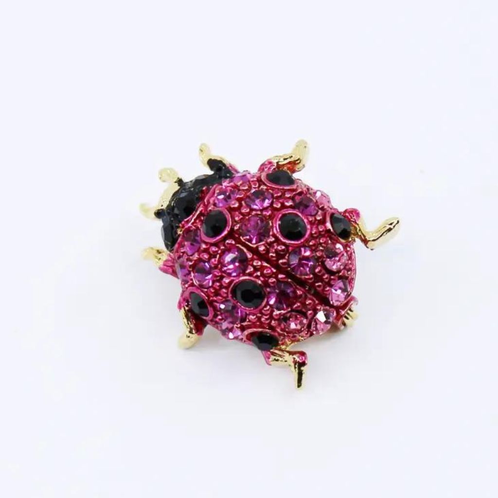 La Jungle des Gemmes Ladybug Brooch