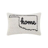 Peking Handicraft Oklahoma "Home" Pillow