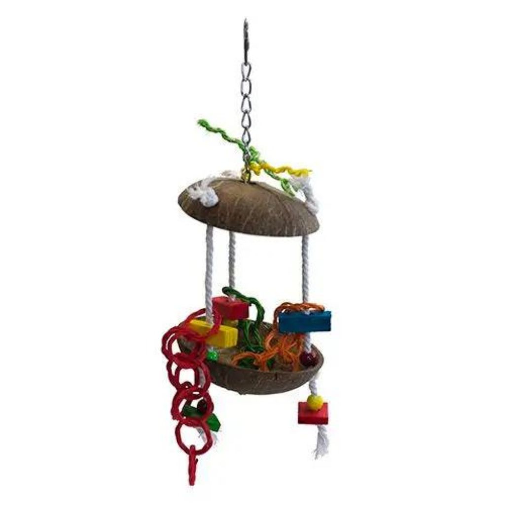 Caitec - Bird Toy Coconut Hutch