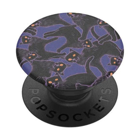 Popsocket Pop Grip Black Cat Crossing