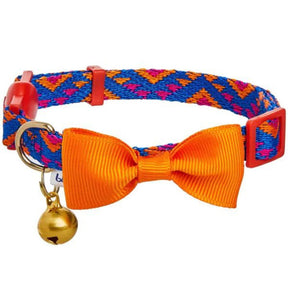 Southwestern Tribal Triangles Cat Collar