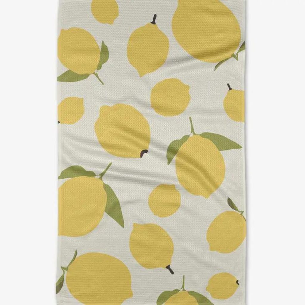 Geometry - Tea Towel Sunny Lemons