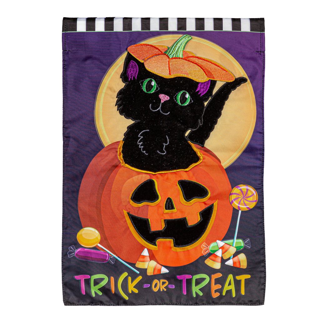 Flag Kitten Trick or Treat