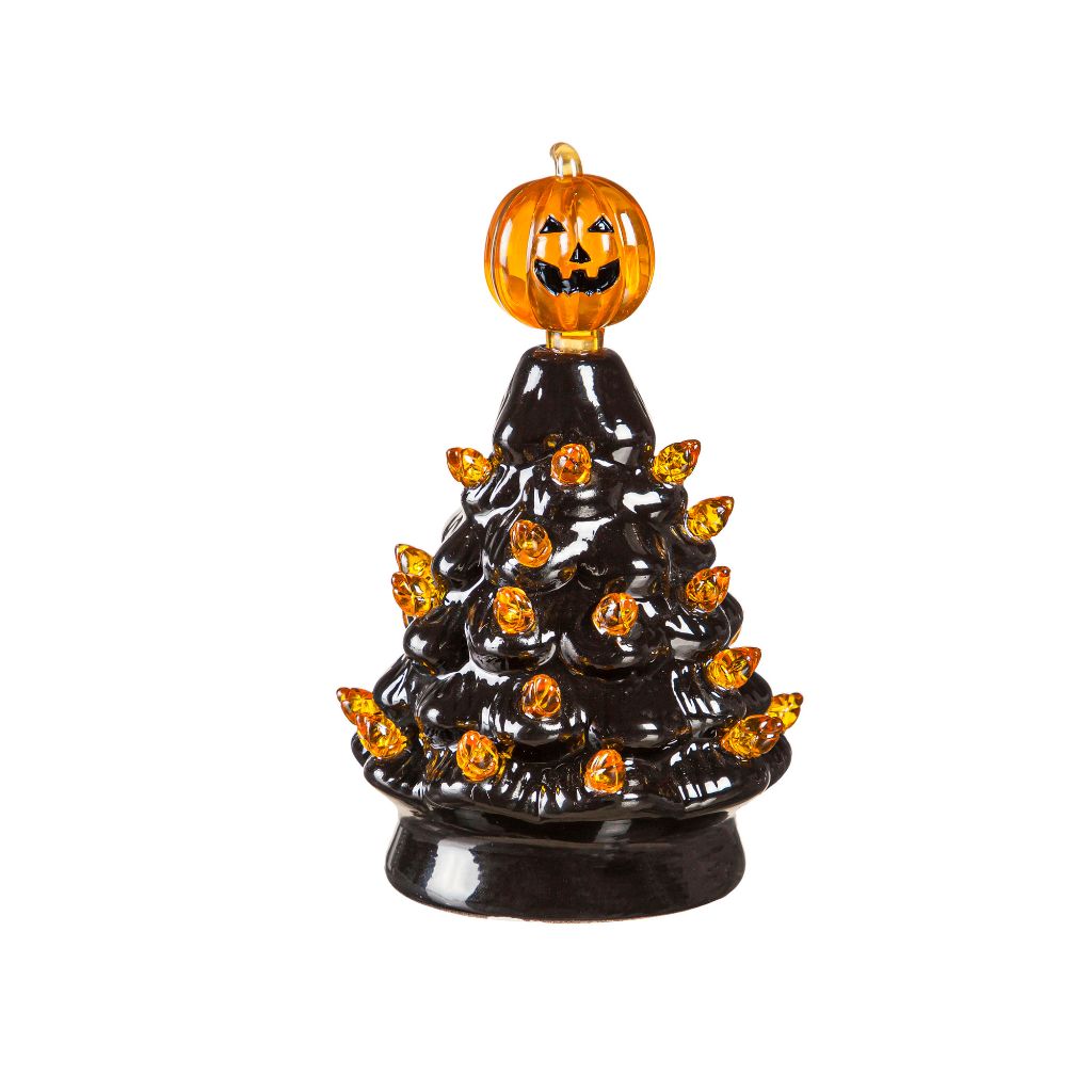 Tree Table Decor Halloween 5"