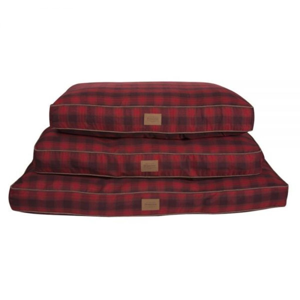 Carolina Pet - Pendleton Classic Napper Red Ombre Plaid Dog Bed