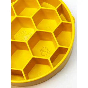 eBowl Enrichment Slow Feeder Dog Bowl - Honeycomb Design