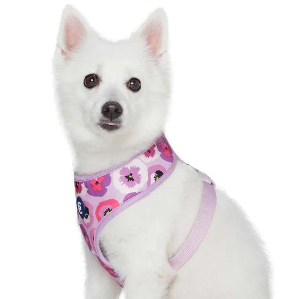 Light Purple | Garden Floral Dog Harness Vest