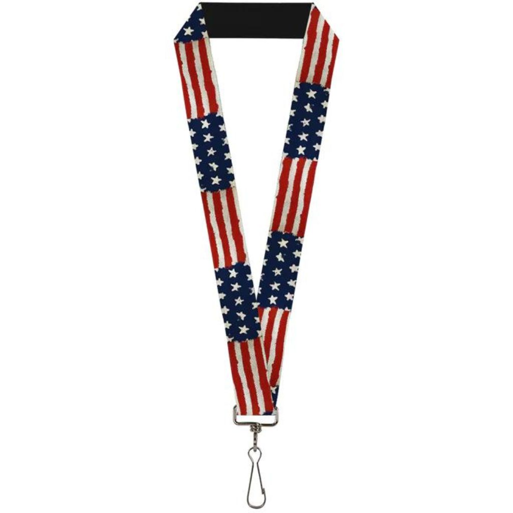 Buckle Down - Lanyard Stars and Stripes