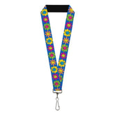 Buckle Down - Lanyard Funky Flower Drip