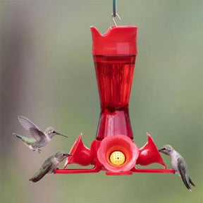 Woodstream Corp Hummingbird Feeder Pinch Waist Red