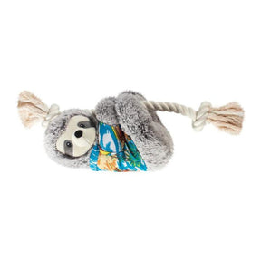 Petshop by Fringe Studio - Summer Sloth in Hawaiian Shirt Dog Toy