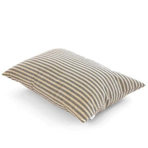 Ticking Stripe Dog Bed