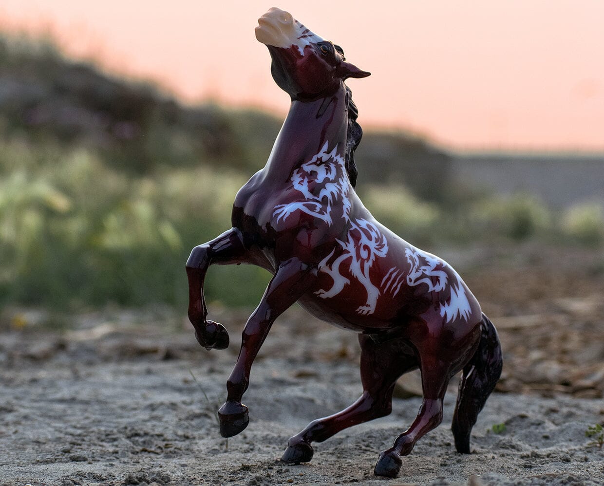 Breyer - Breyer Beowulf (Glows in Dark) Halloween Horse