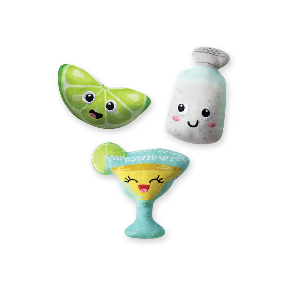 Petshop by Fringe Studio - On Margarita Time 3 Piece Set Dog Toy