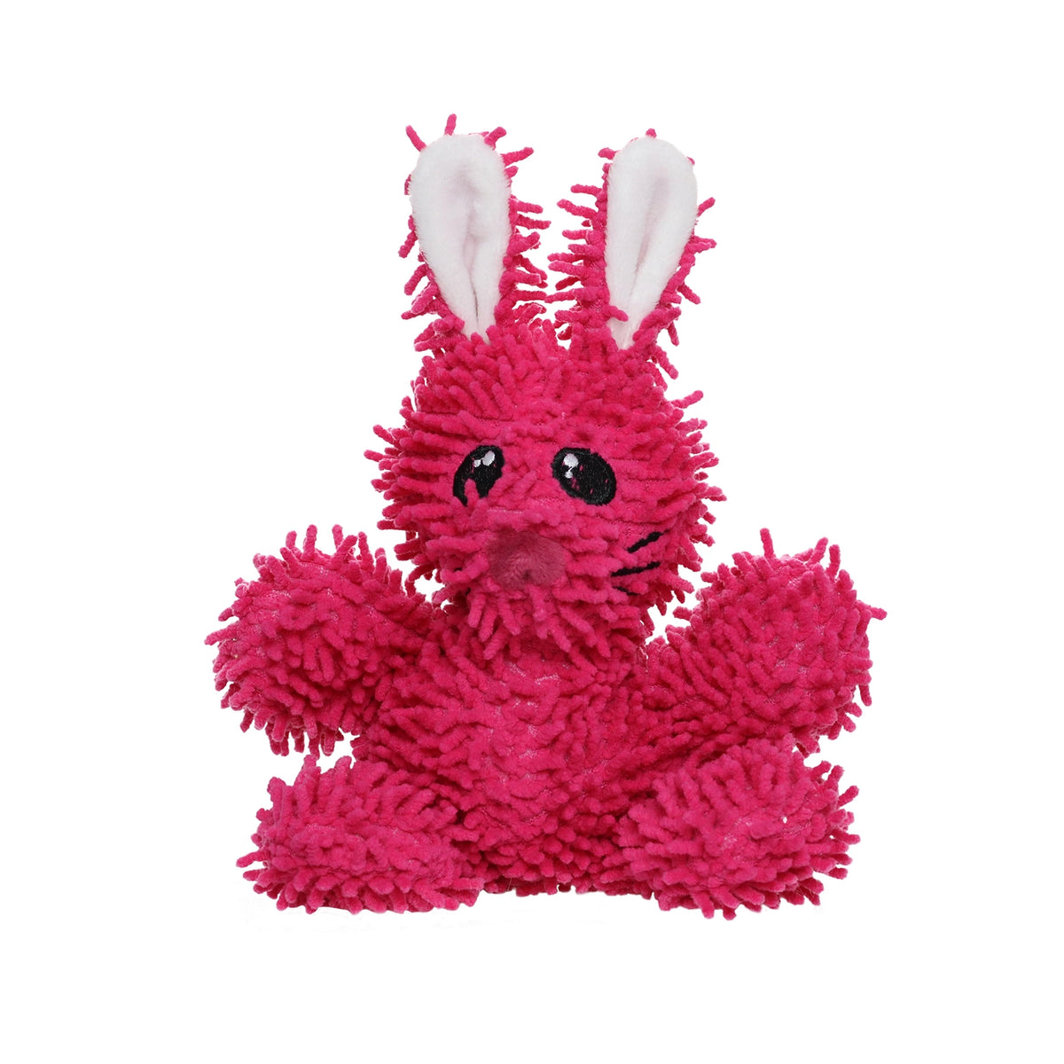 Mighty Junior Microfiber Ball Rabbit Squeaky Durable Toy