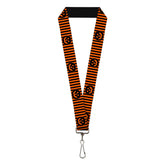 Buckle Down - Lanyard Jack-o-lantern Striped