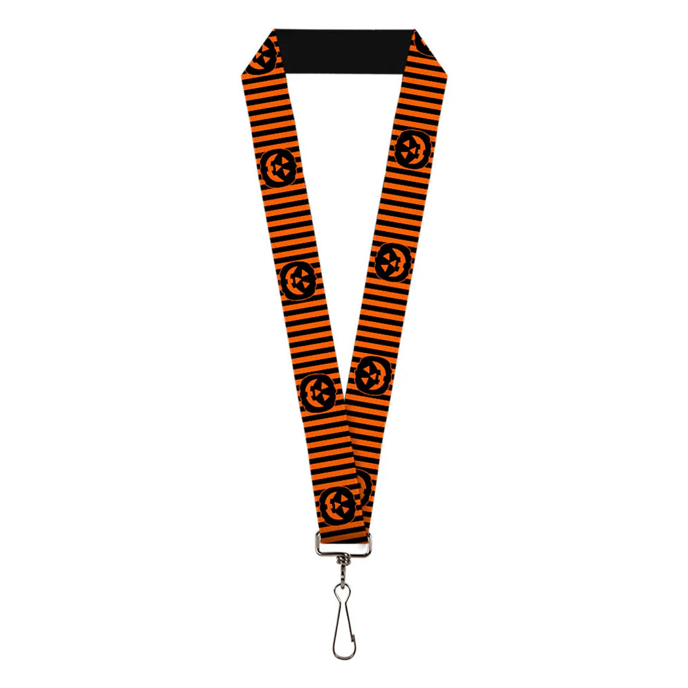 Buckle Down - Lanyard Jack-o-lantern Striped