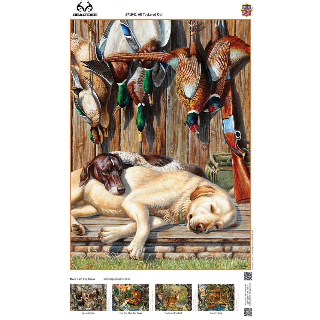 All Tuckered Out by Realtree - 1000 Piece Jigsaw Puzzle