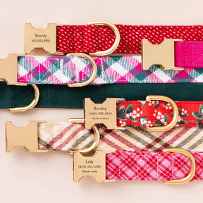 Dog Collar Callie Plaid Flannel