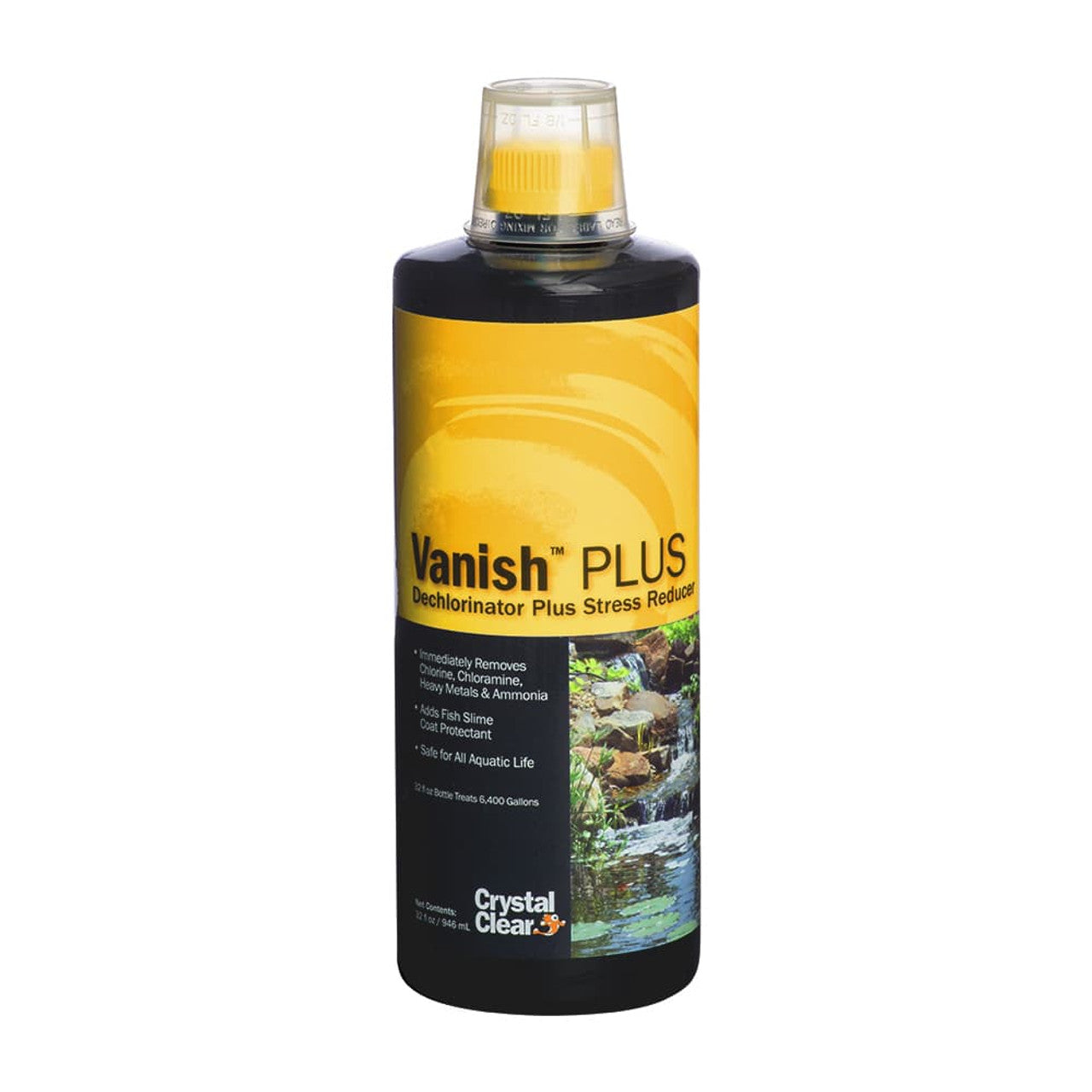 Crystal Clear Pond - Vanish Dechlorinator Liquid & Stress Reducer