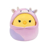 Squishmallow Plush Aimee Chick Cow Costume