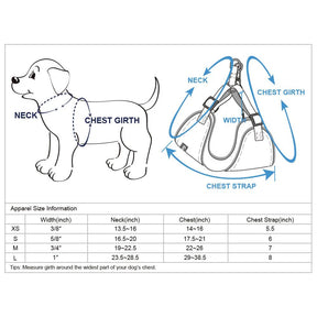 Apricot | Better Basics Reflective Dog Harness Vest