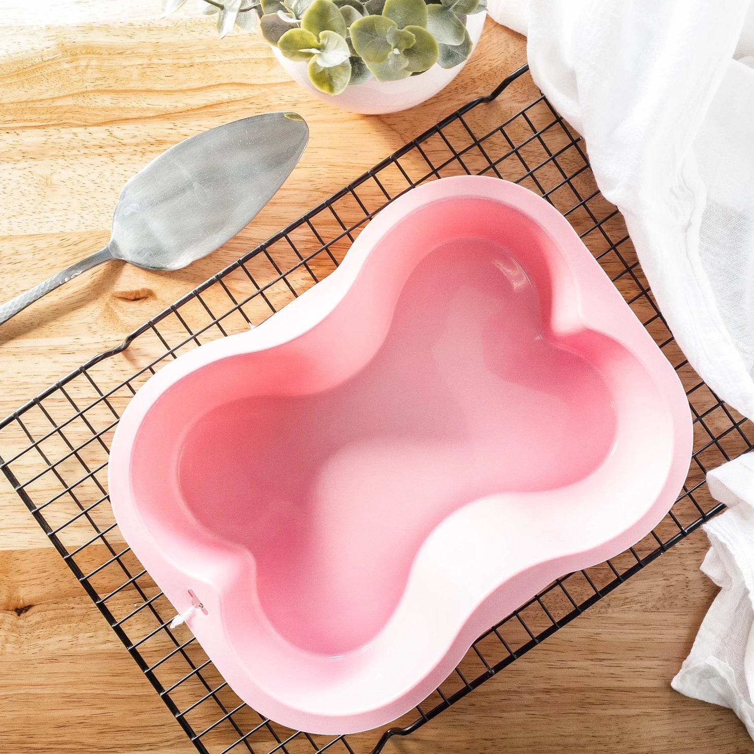 Bone Shaped Silicone Cake Pan