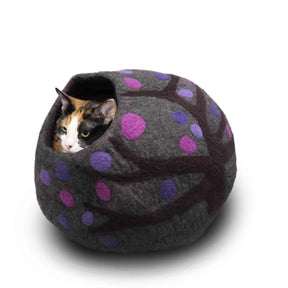 Friendsheep - Eco Kitty Cave Purple Rain