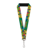 Buckle Down - Lanyard Classic TMNT Group