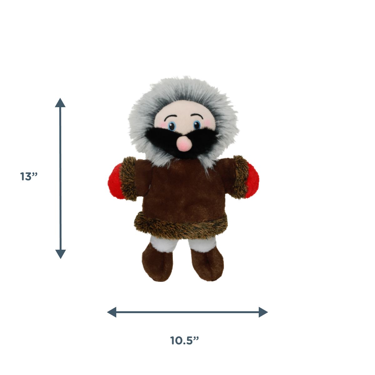 Tall Tails - Holiday Explorer With Coat & Furry Hood