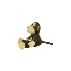 Mighty Jr Safari Monkey Plush Squeaky Dog Toy