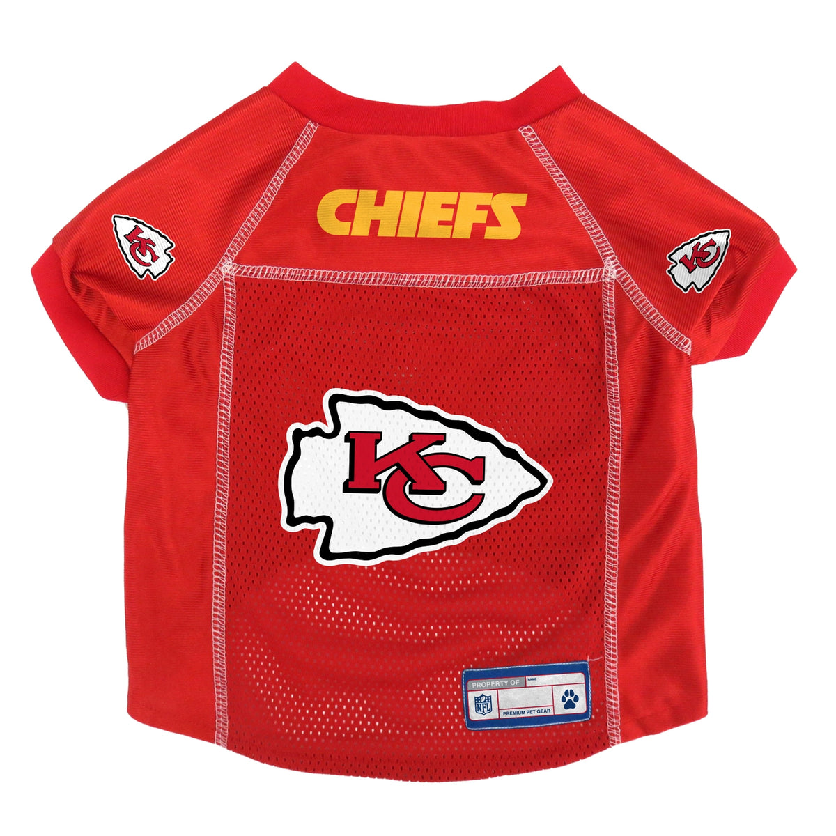 KC Chiefs Basic Pet Jersey