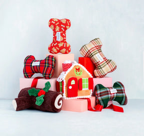 FoggyDog - Dog Toy Gingerbread House