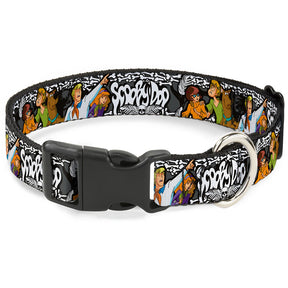 Buckle Down - Plastic Clip Collar Scooby Doo Group Pose